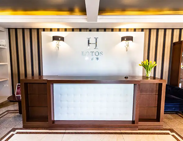 Interiør af Hotel Lotos